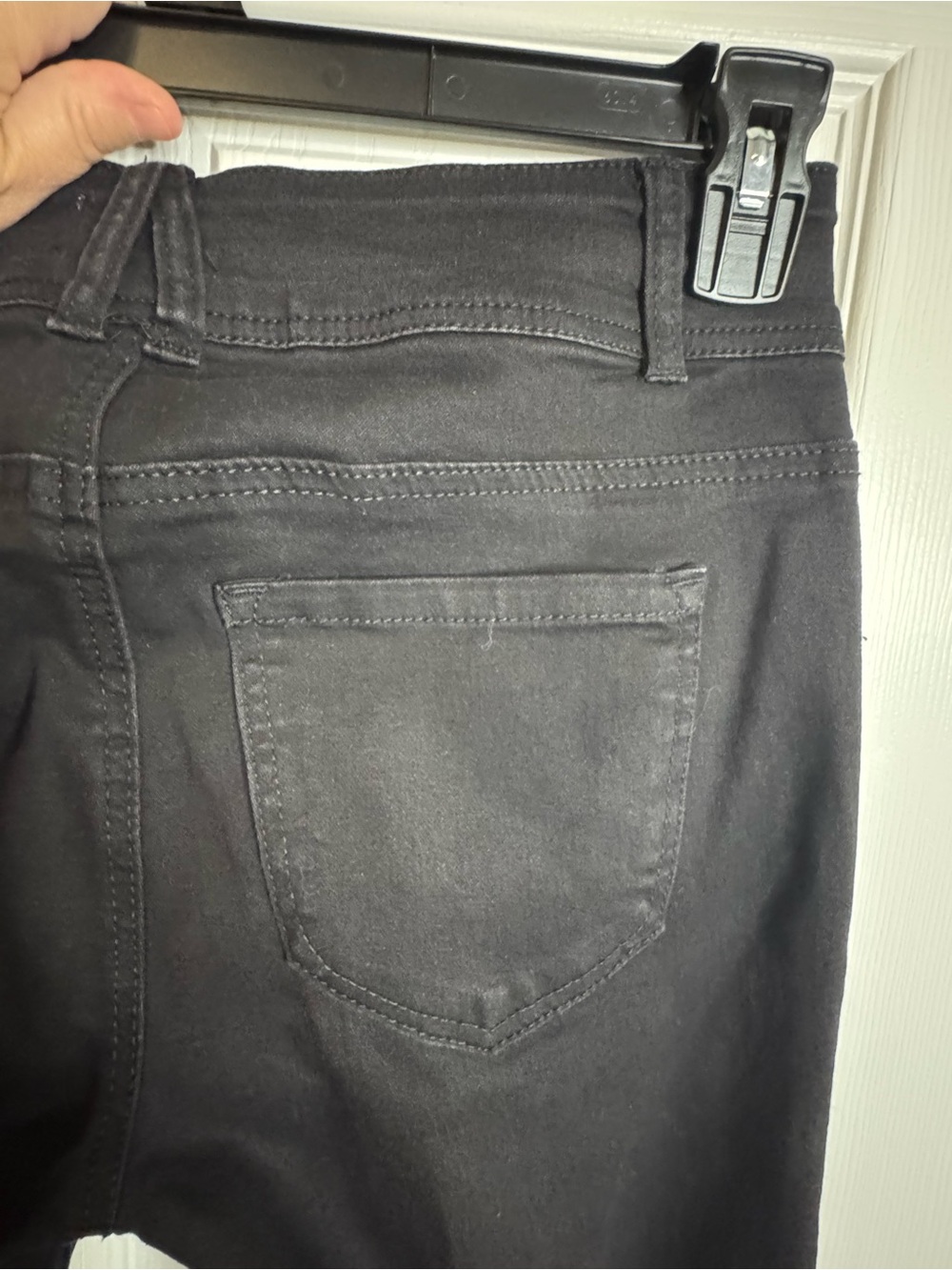 Angels Black Ankle Straight Jeans - Picture 4 of 6